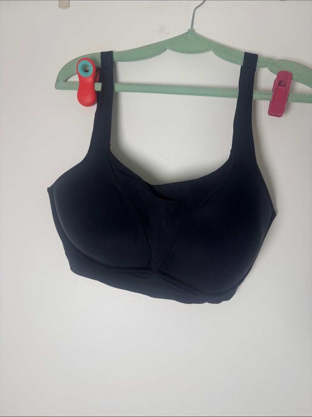 lululemon athletica Black Wireless Support Bra